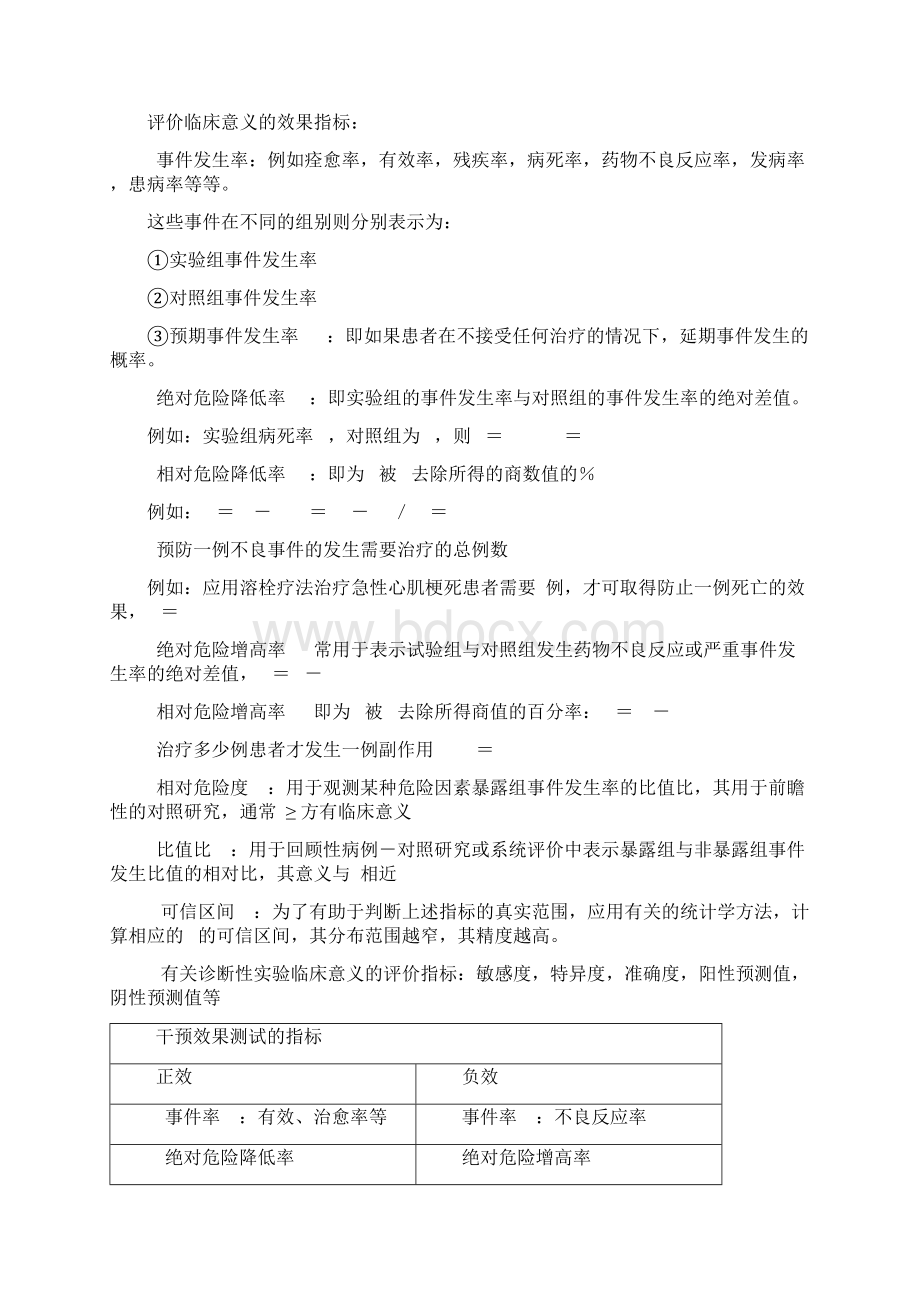 循证医学考试重点Word格式.docx_第2页