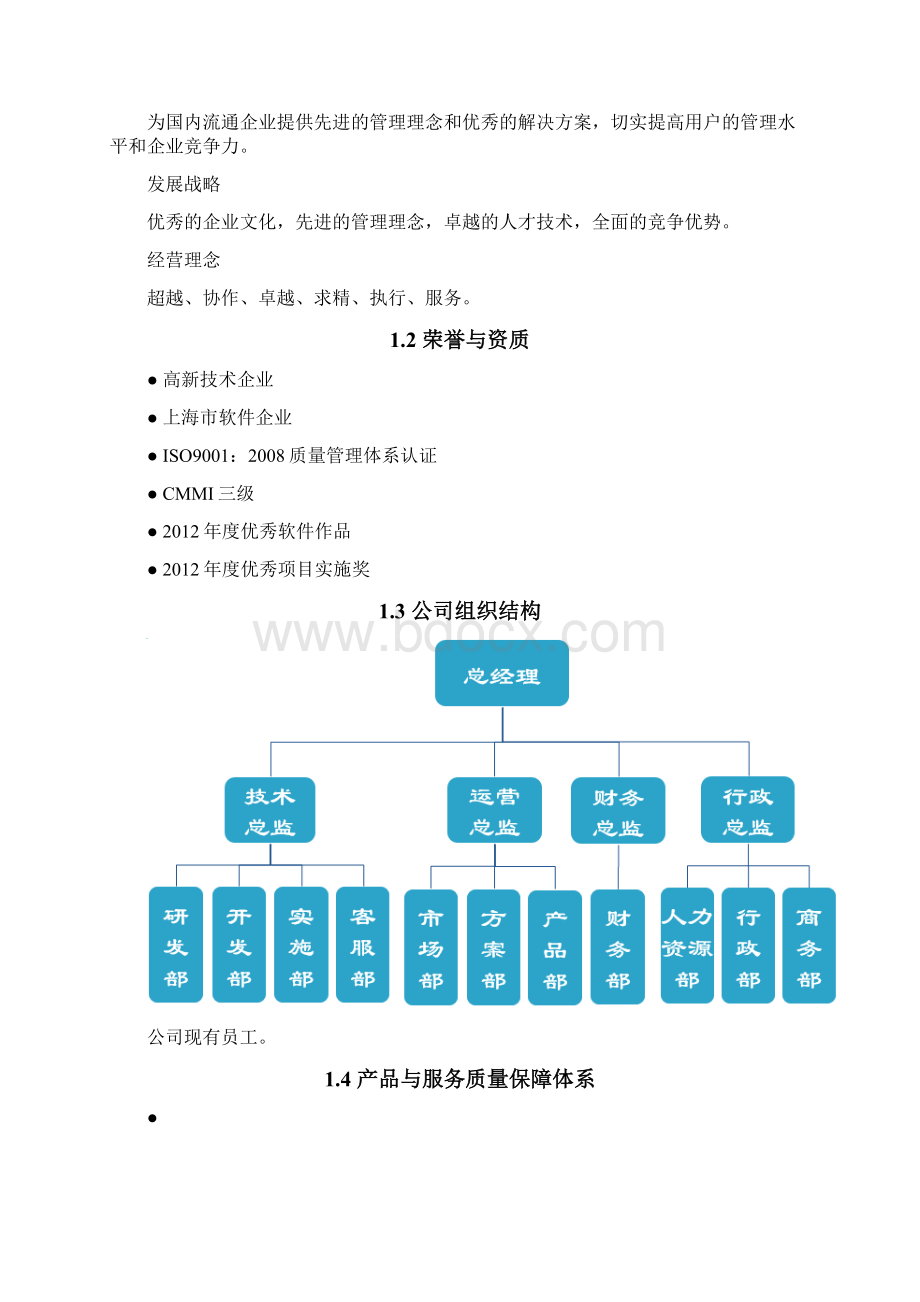 软件服务投标标书模版.docx_第2页