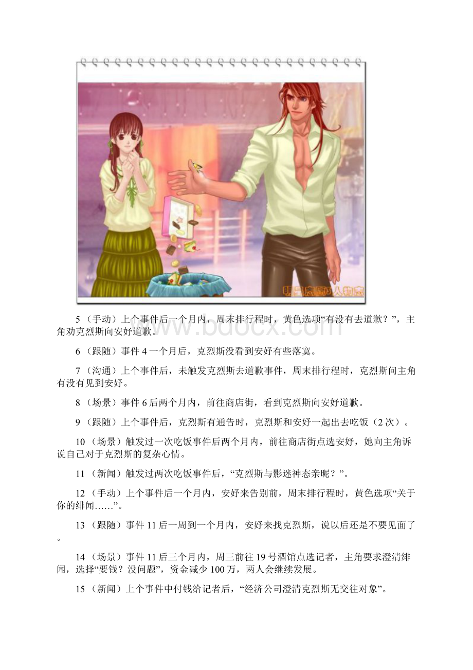 明星志愿3 克烈斯全CG攻略.docx_第3页