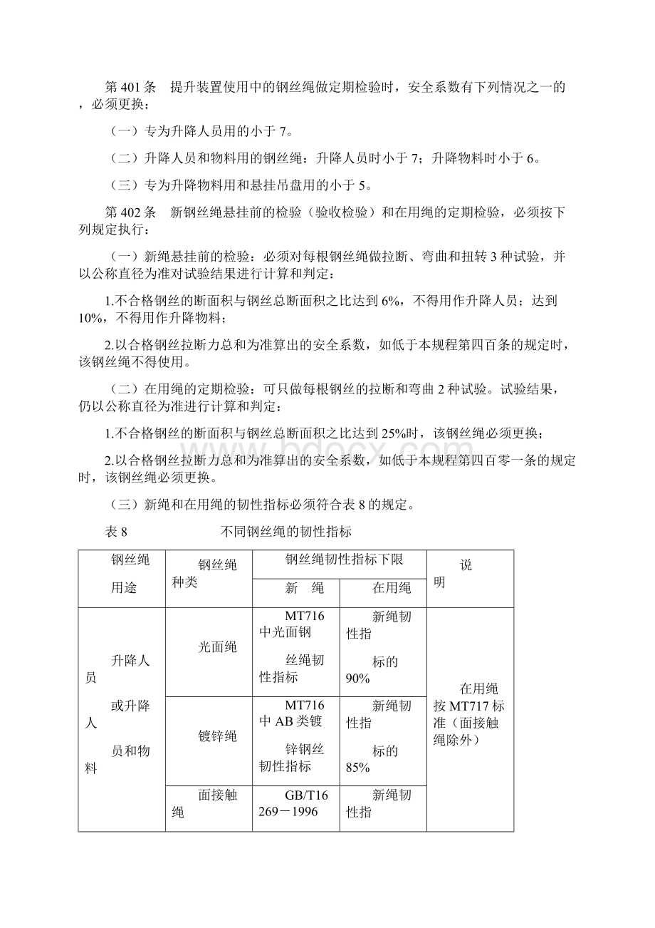 煤矿钢丝绳和连接装置安全规程.docx_第3页