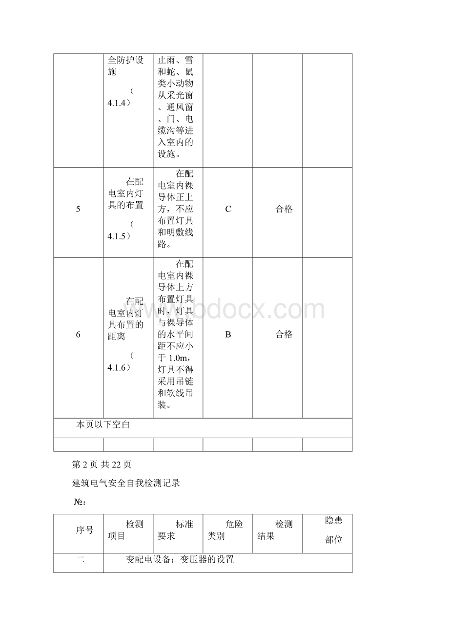 建筑电气安全自我检测记录.docx_第3页