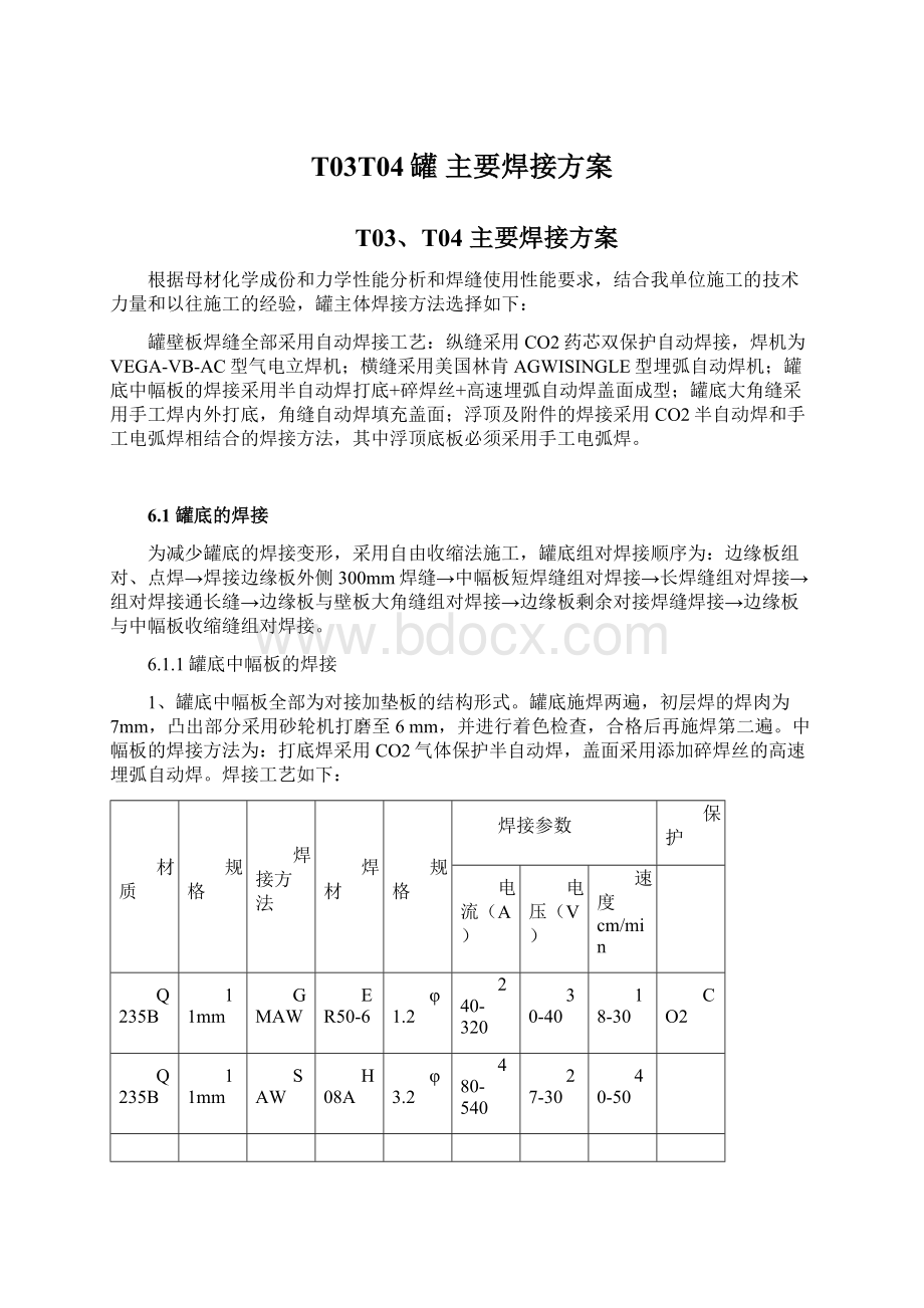 T03T04罐 主要焊接方案.docx