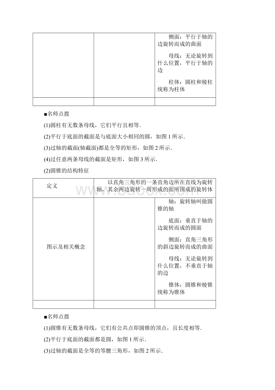 高中数学81基本立体图形第2课时圆柱圆锥圆台球简单组合体的结构特征学案新人教A版必修第二册Word下载.docx_第2页