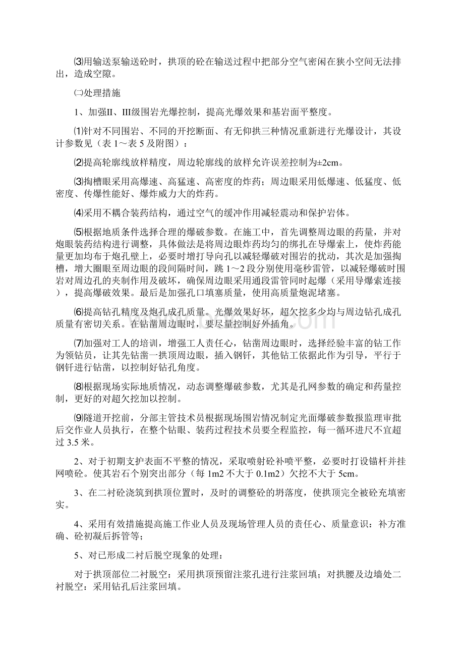 隧道施工常见问题原因分析报告及处理要求措施.docx_第2页