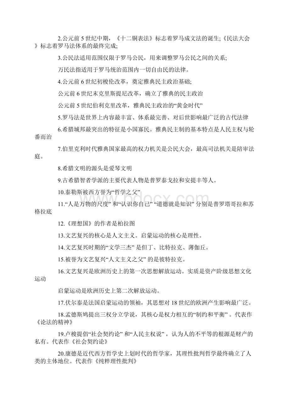 高考历史详细知识点总结.docx_第3页