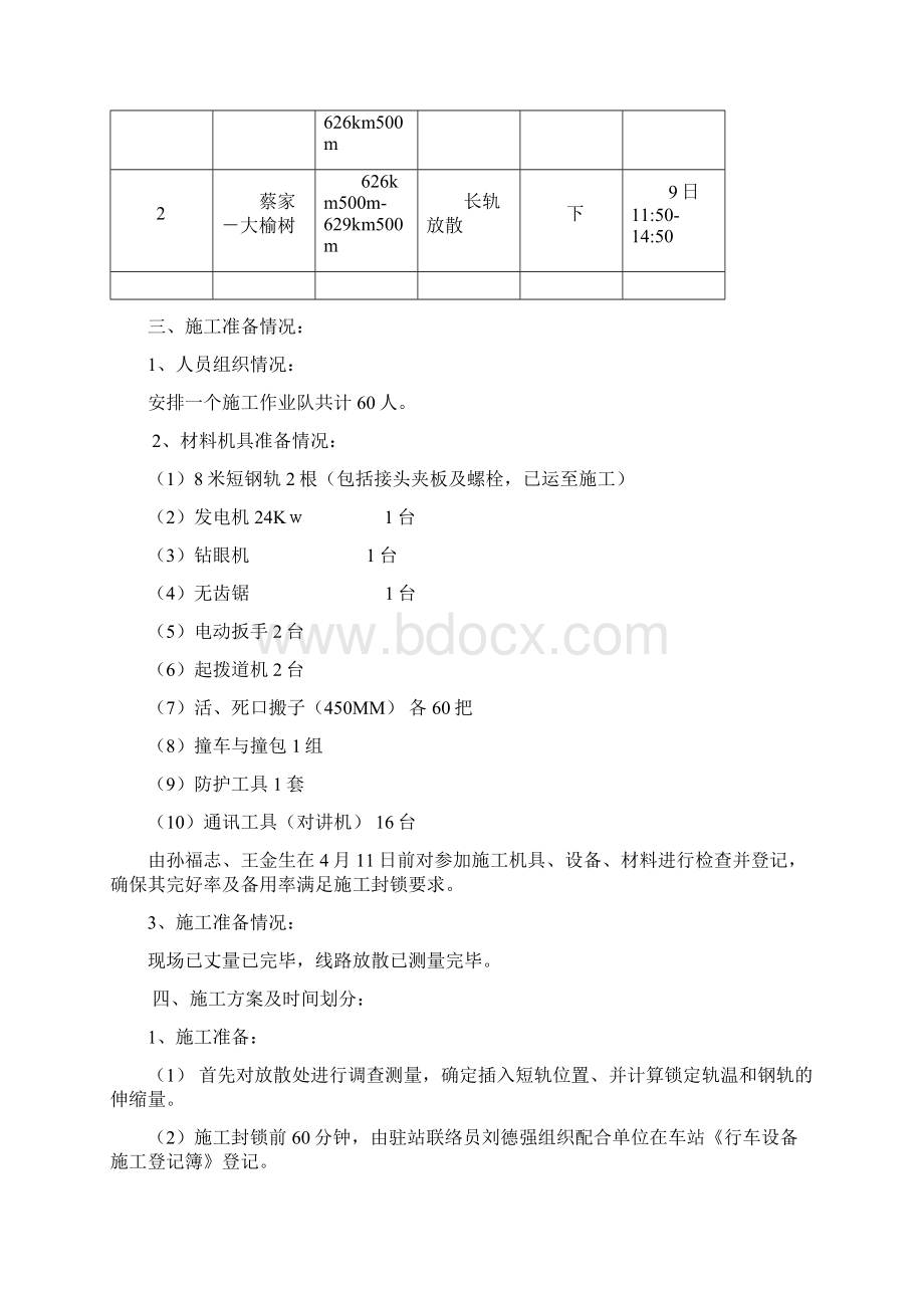 长轨放散安全措施文档格式.docx_第2页