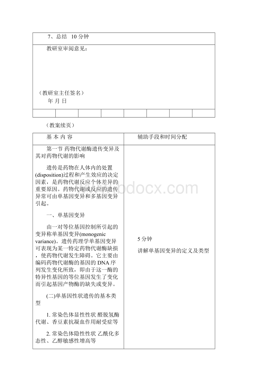 临床药理学第11章 遗传药理学与临床合理用药Word下载.docx_第2页