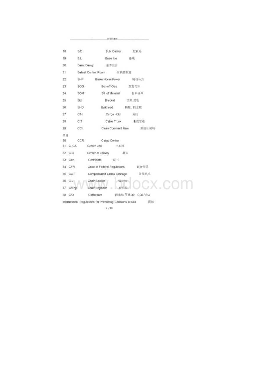 船舶图纸字母缩写.docx_第2页