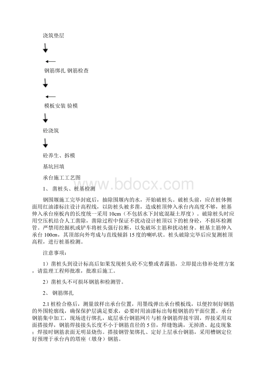 陆地承台施工方案Word格式文档下载.docx_第2页