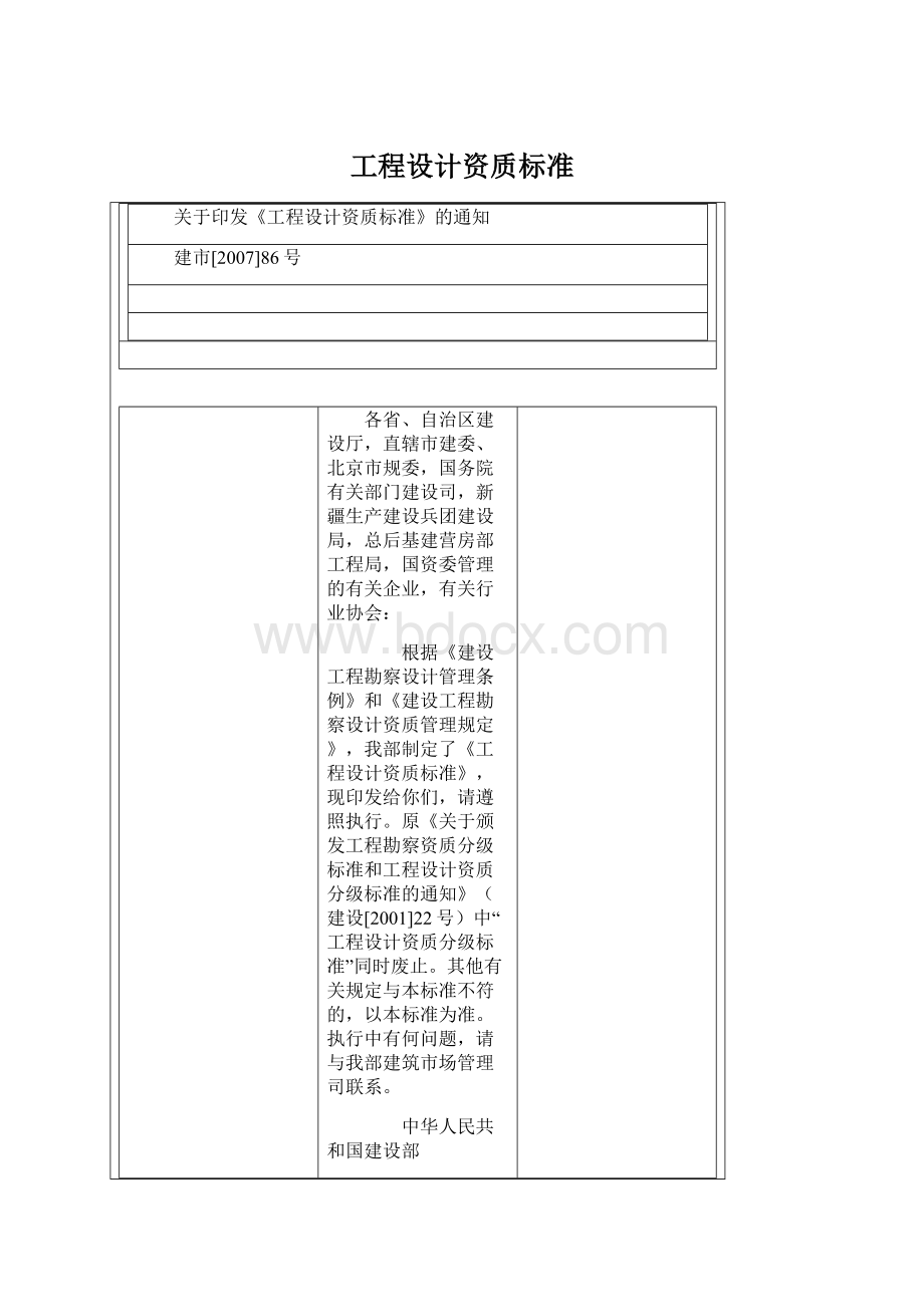 工程设计资质标准文档格式.docx