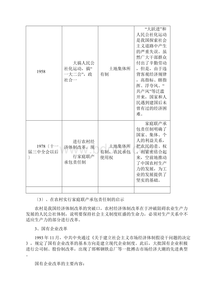 中考历史专项练习资料中国现代史北师大版docdoc.docx_第3页