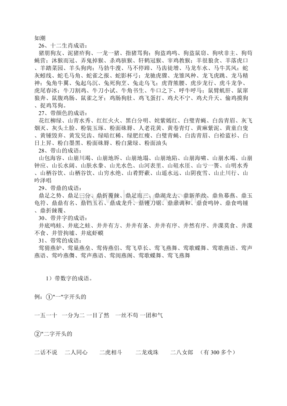 高考成语归类集锦Word下载.docx_第3页