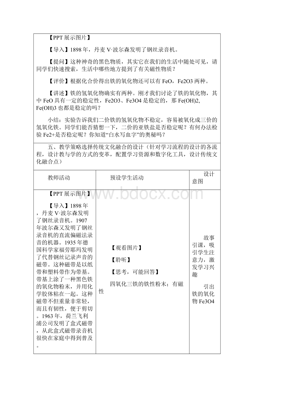 《《铁的重要化合物》》教学设计方案.docx_第2页