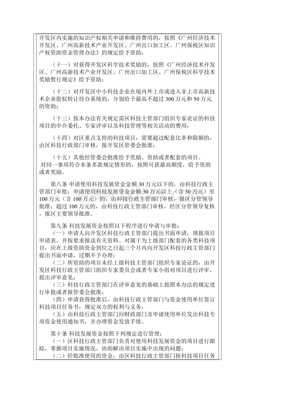 广州开发区科技发展资金管理办法Word文档格式.docx_第3页