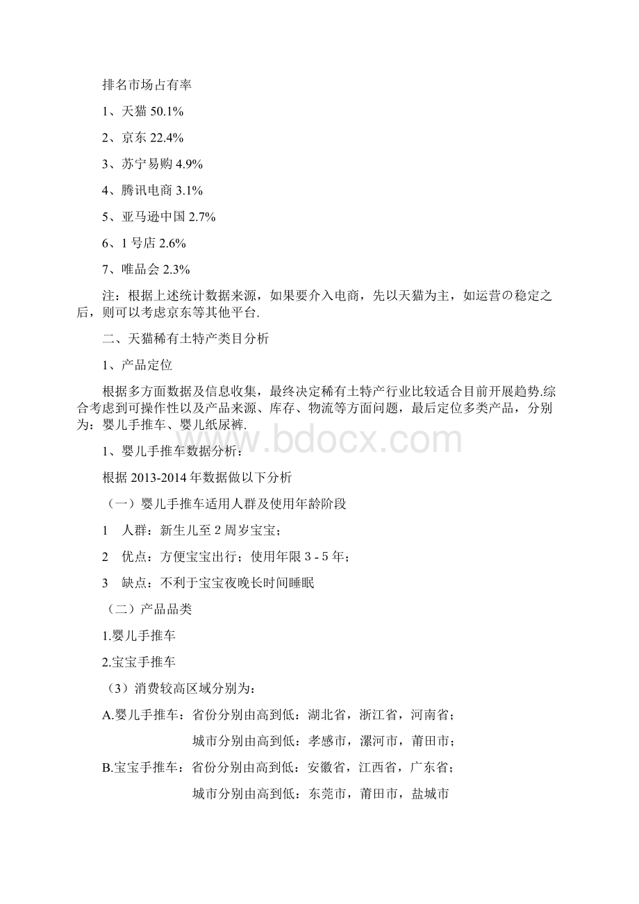 报批稿农村稀有土特产天猫电商平台建设投资经营项目商业计划书文档格式.docx_第2页