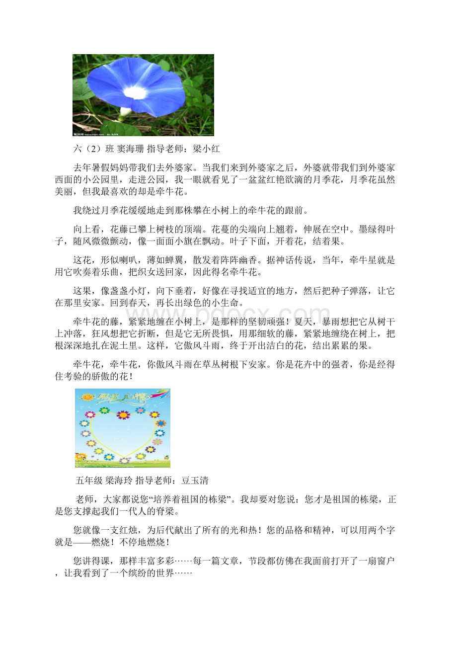 湛江经济技术开发区硇洲谭北小学校园文刊.docx_第3页