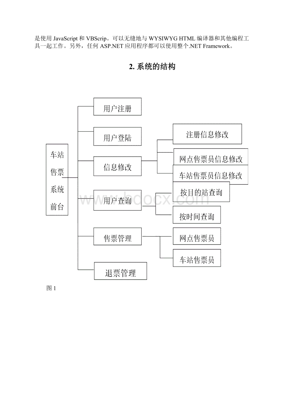 火车票预订系统详细设计说明书分解.docx_第2页