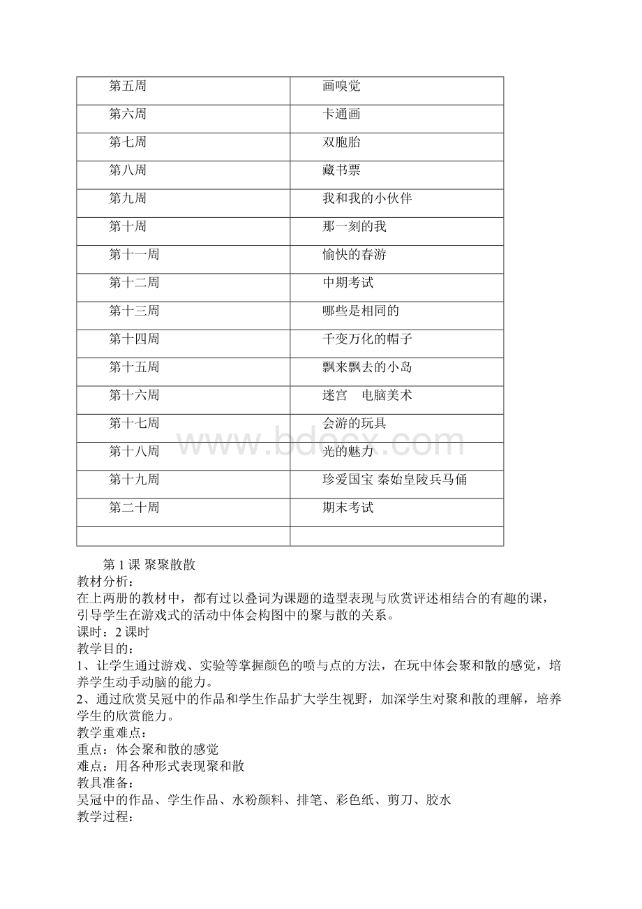 人教版四年级美术下册教案文档格式.docx_第2页