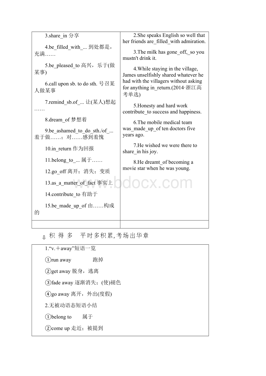 届高考英语一轮复习Unit2AttitudetoLife学案重庆大学版.docx_第3页