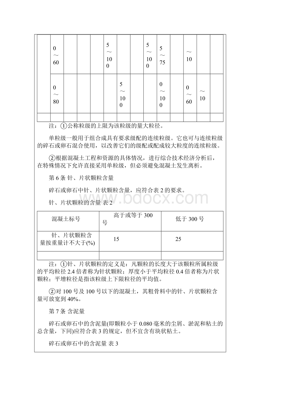 普通混凝土用碎石或卵石质量标准及检验方法Word文档格式.docx_第3页