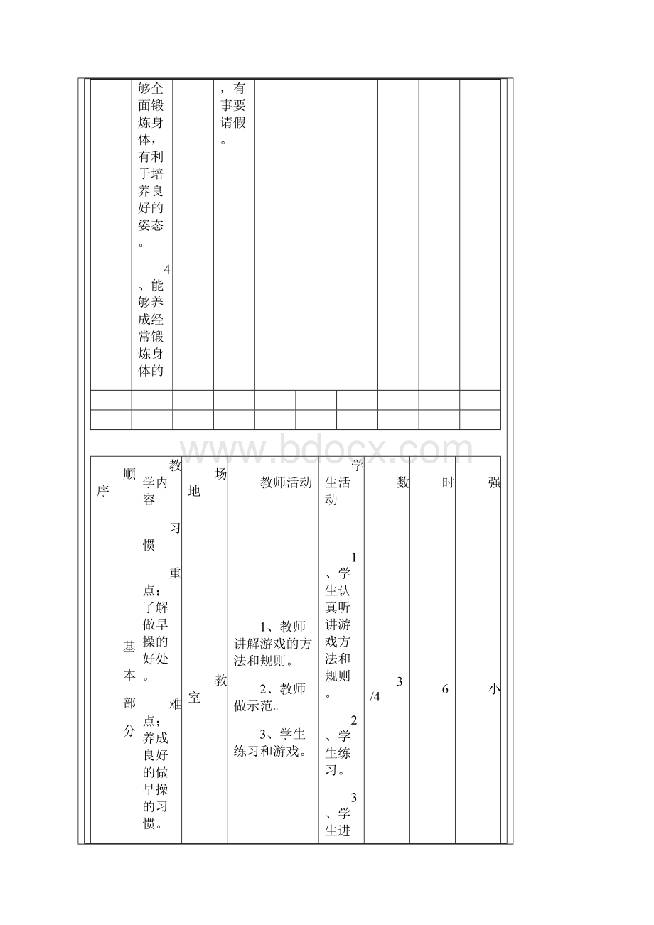 小学一年级体育课教案设计.docx_第3页