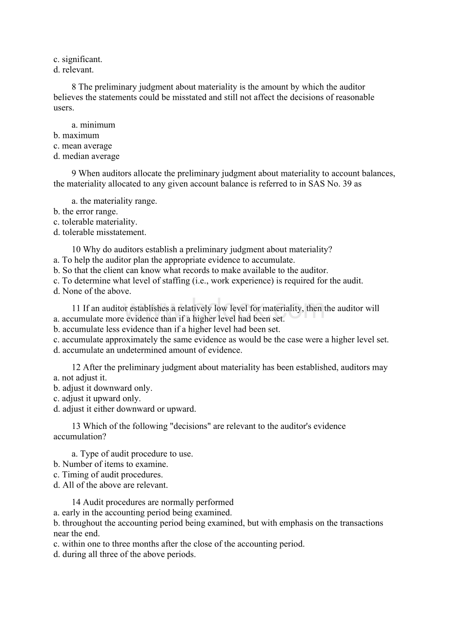 Audit MCQ Practice3 IMP bWord格式.docx_第2页