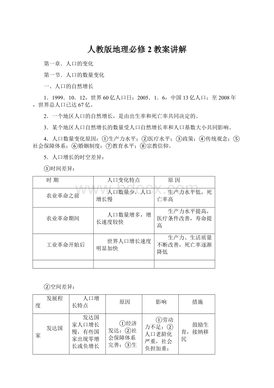 人教版地理必修2教案讲解.docx_第1页