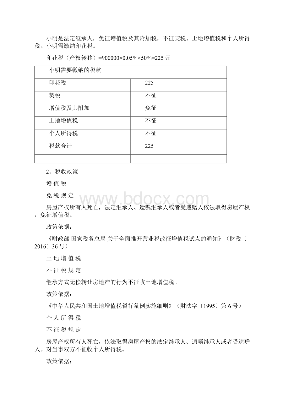 房屋继承赠与买卖涉及的印花税契税土地增值税个税问题.docx_第2页