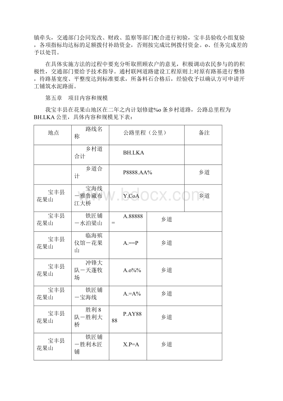 乡村道路建设项目申报书.docx_第3页