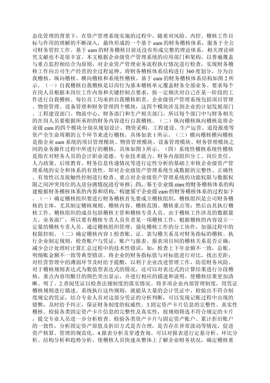 基于企业级资产管理系统的财务稽核体系构建.docx_第2页