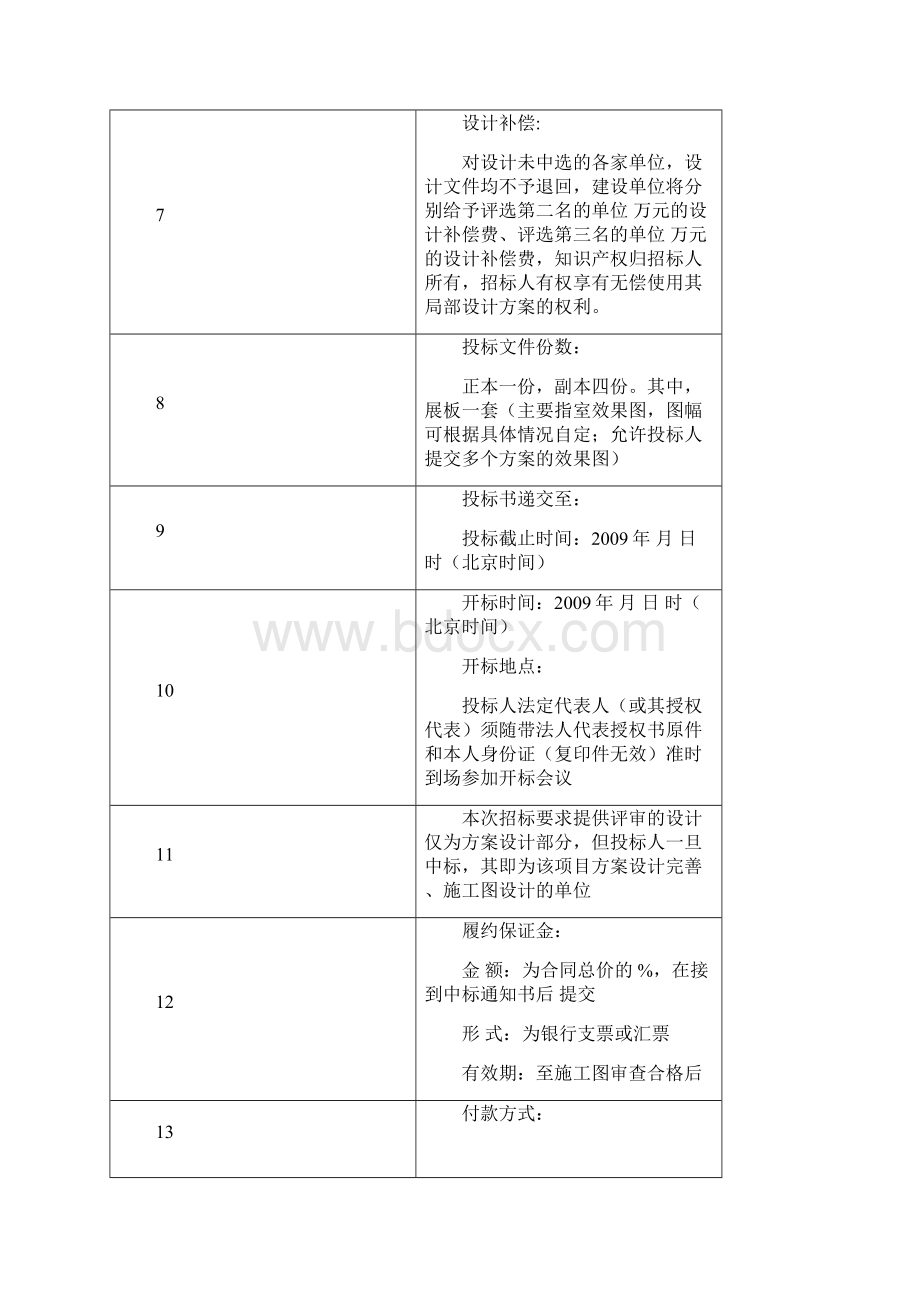 室内装饰工程招标文件范本.docx_第3页