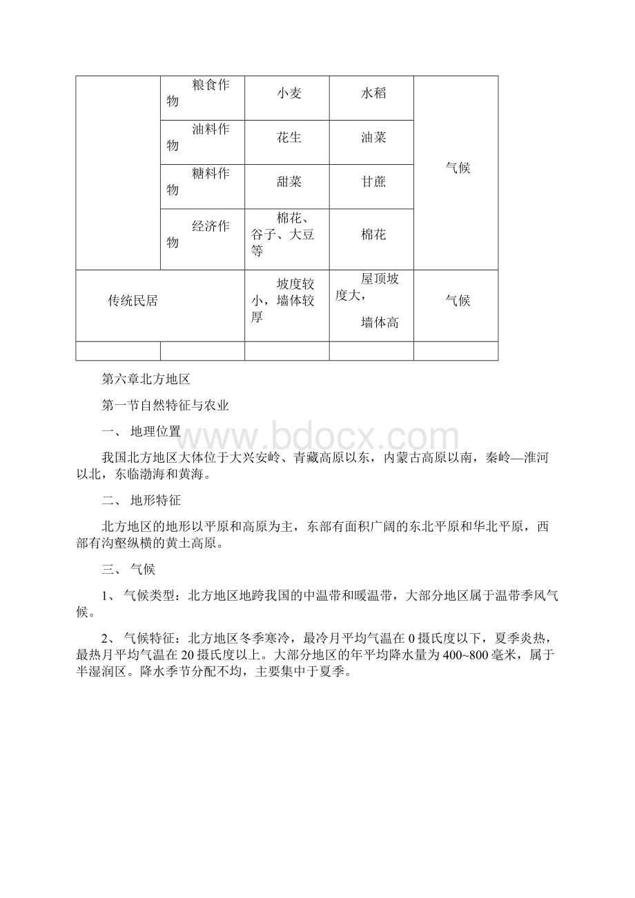 精编春最新人教版八年级地理下册知识点归纳汇总.docx_第3页