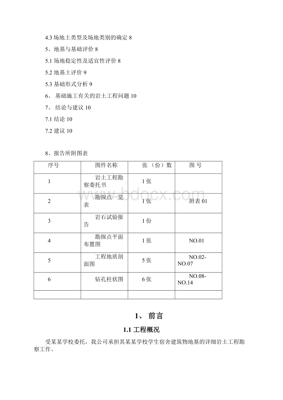 丘陵地区某学校宿舍楼岩土工程勘察报告.docx_第2页