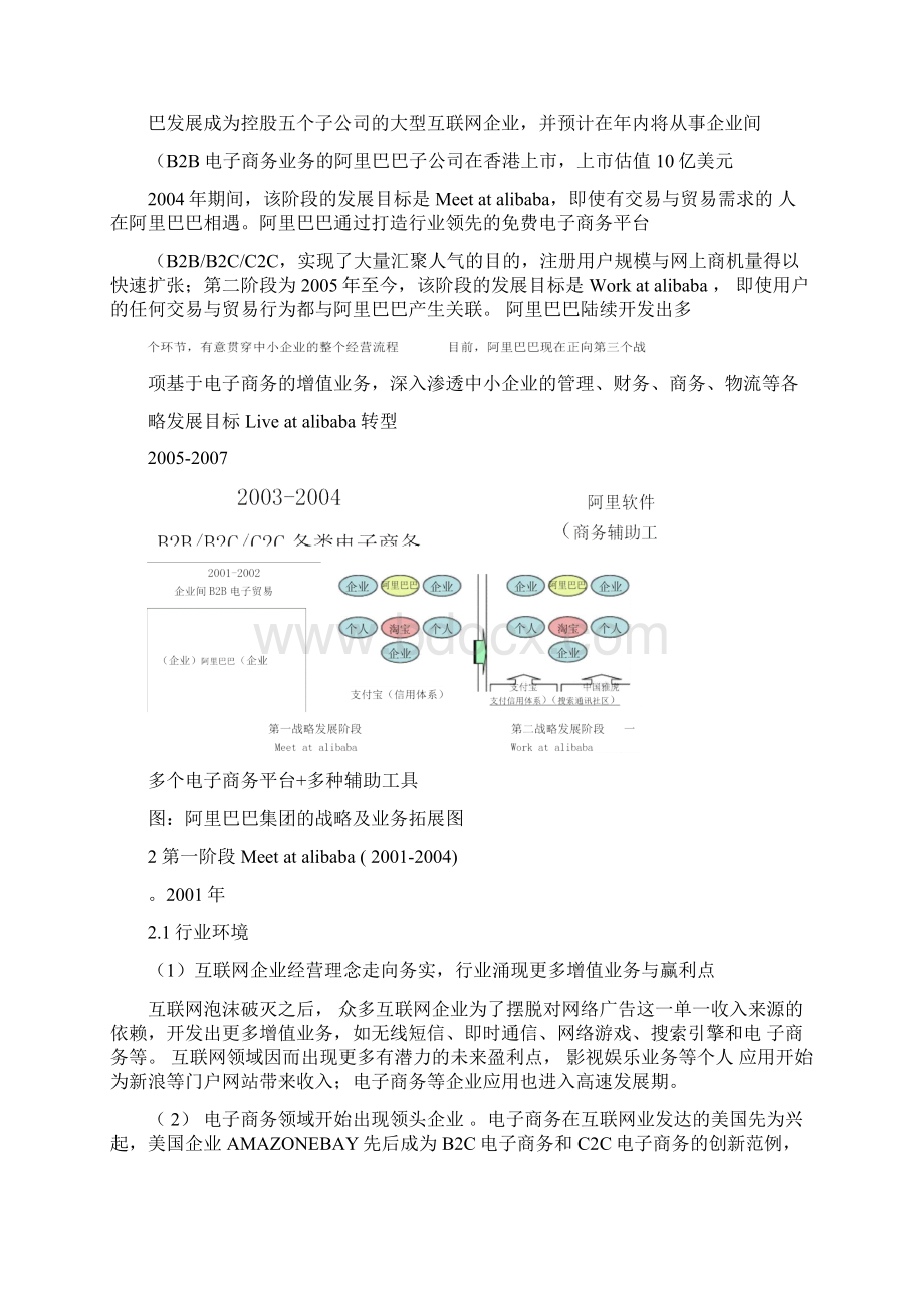 《阿里巴巴商业模式分析报告》文档格式.docx_第2页