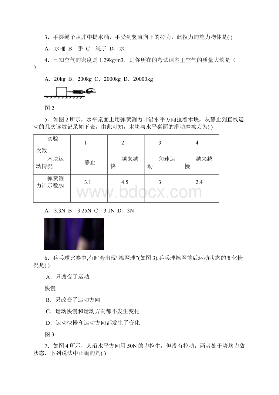 广东省广州市越秀区知用中学学年八年级物理下学期期中试题新人教版含答案.docx_第2页