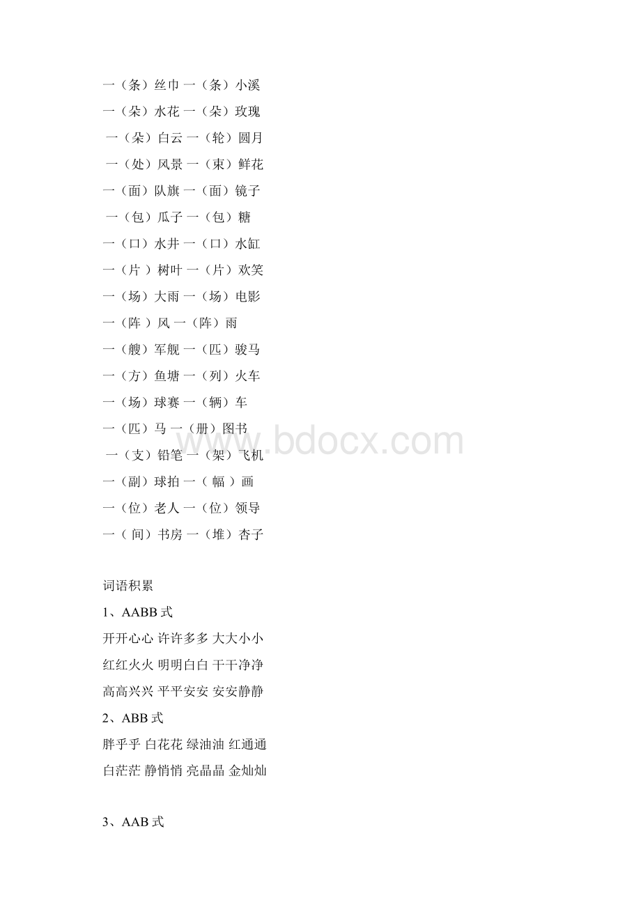 低年级偏旁量词形近字仿写造句汇总精品.docx_第3页