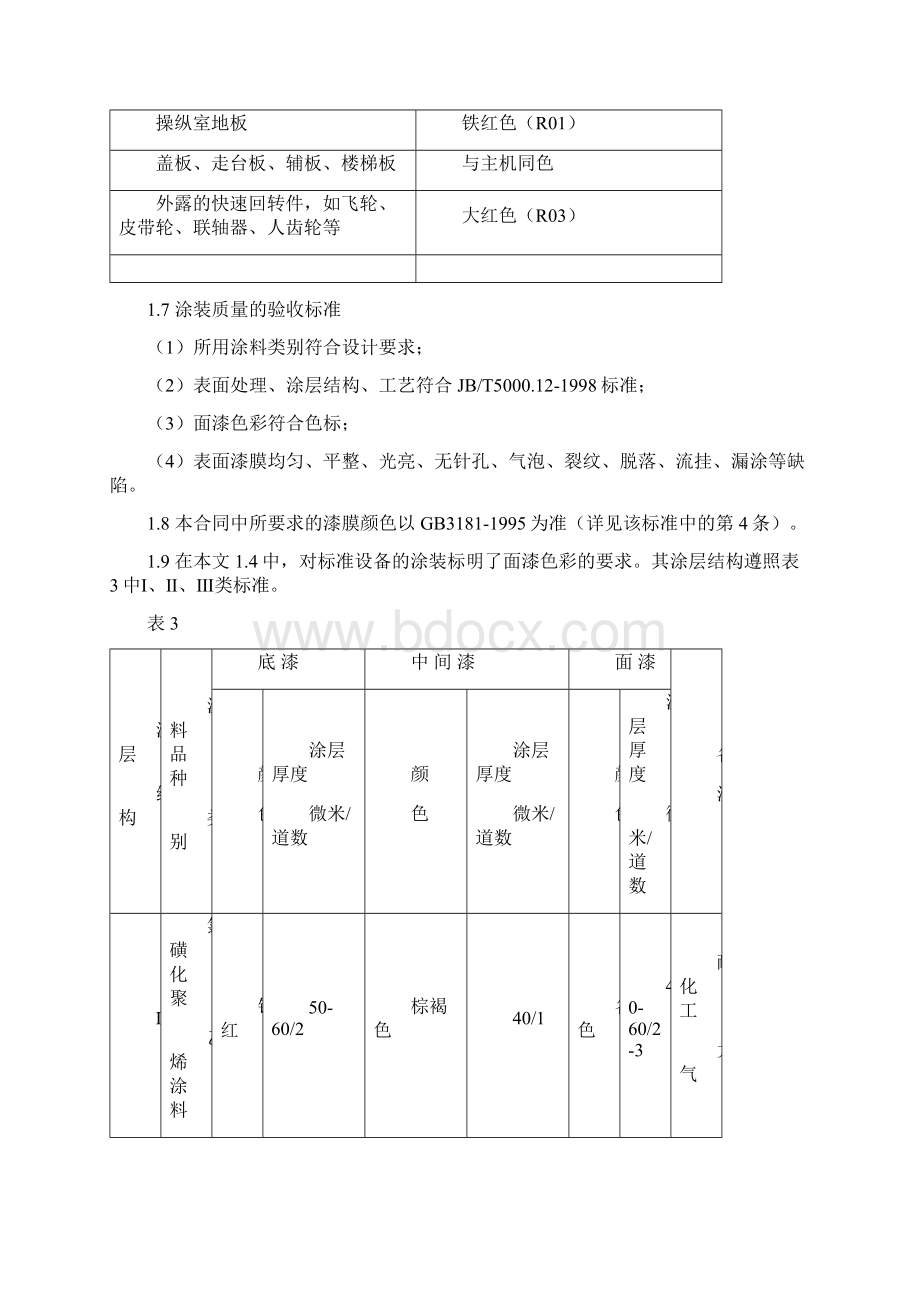 大包转台涂装要求Word格式.docx_第3页