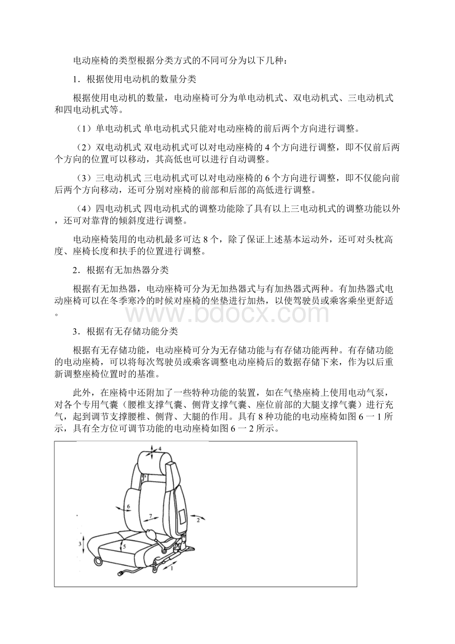 汽车电动座椅.docx_第2页