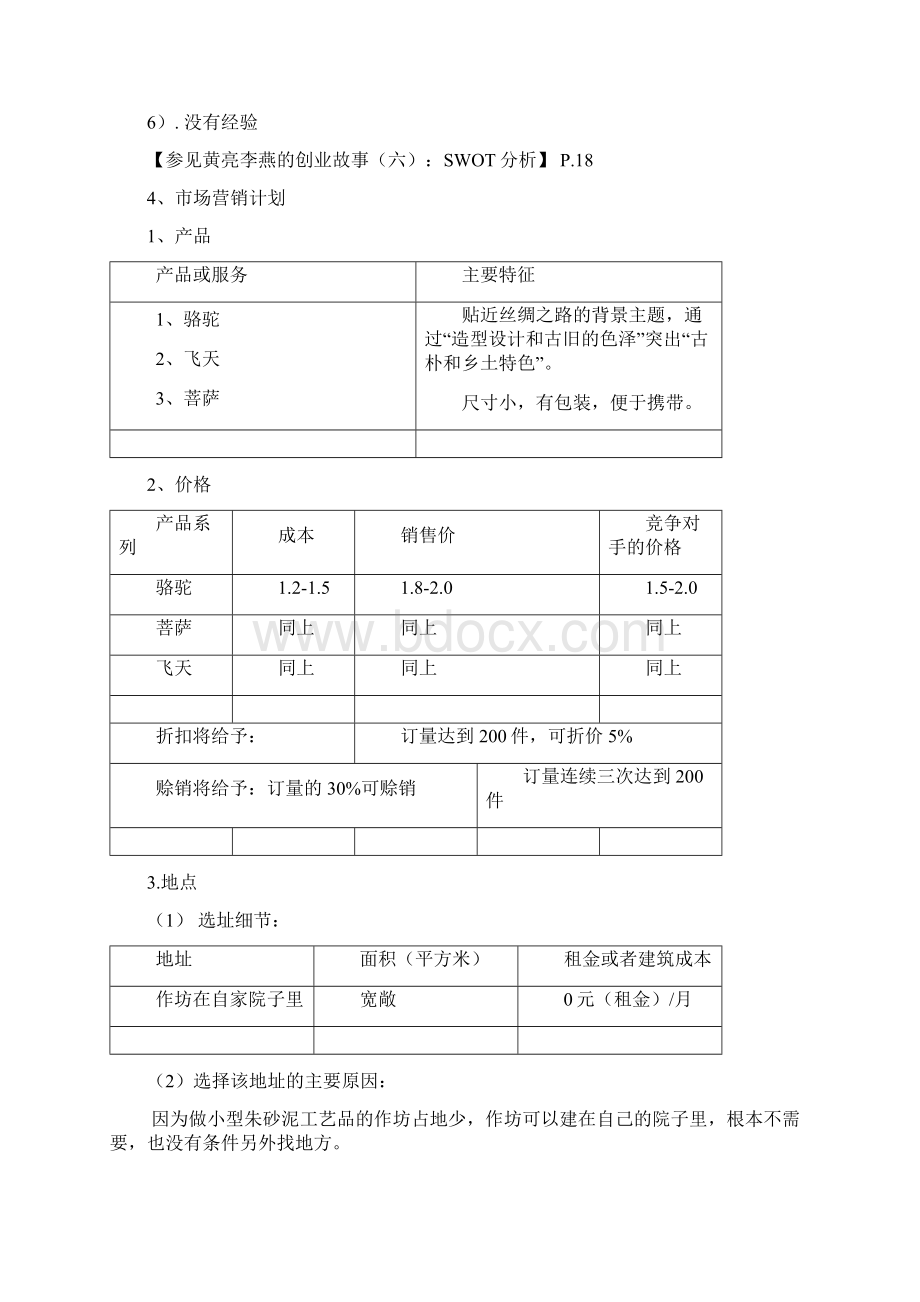 朱砂泥手工艺品作坊项目商业计划书.docx_第3页