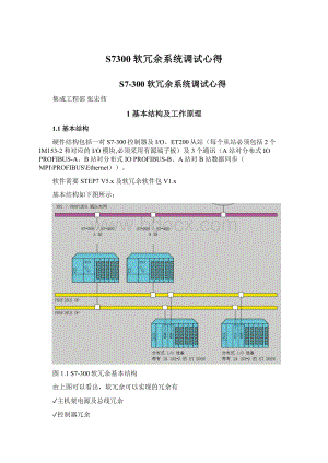 S7300软冗余系统调试心得Word格式.docx