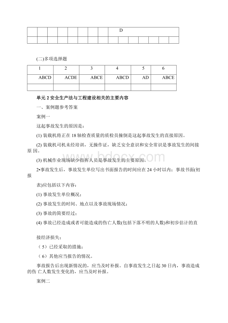 工程建设法规与合同管理课后案例题及客观题参考答案.docx_第2页