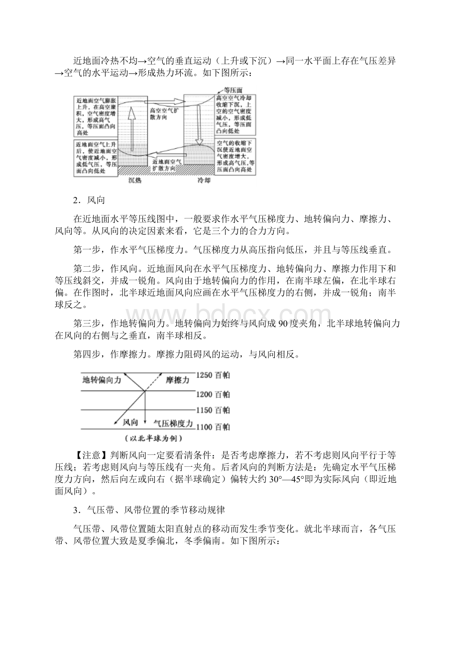 高考地理考前20天终极冲刺攻略专题03大气运动规律.docx_第2页