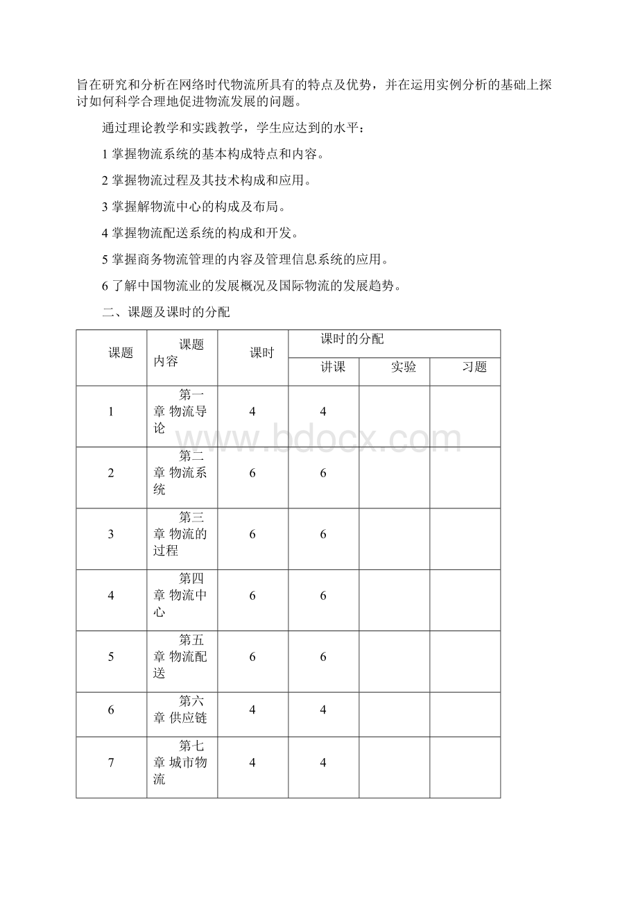 涉外商务管理专业选修课教学大纲.docx_第2页