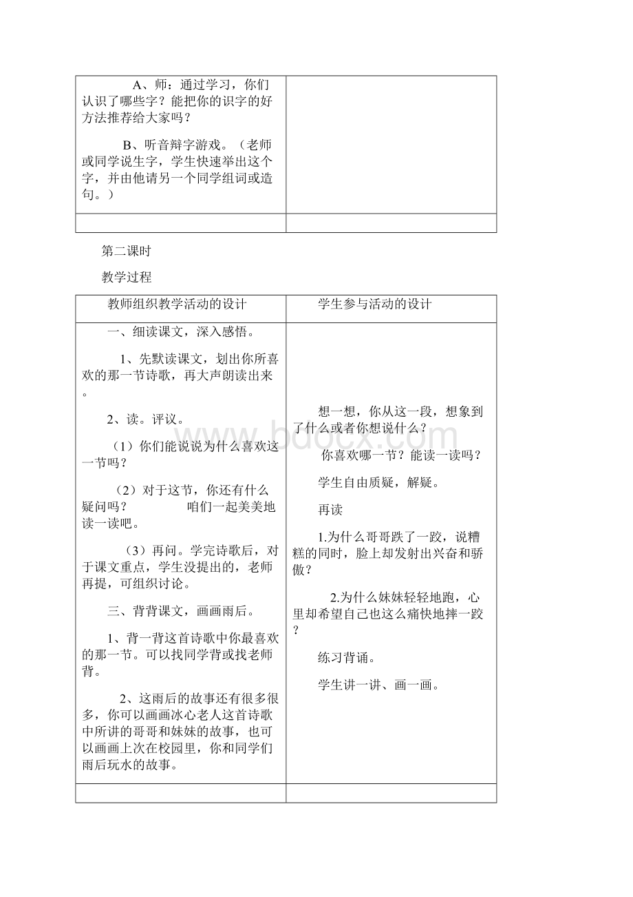 强烈推荐苏教版小学语文二年级下册第三单元教案设计带反思.docx_第2页