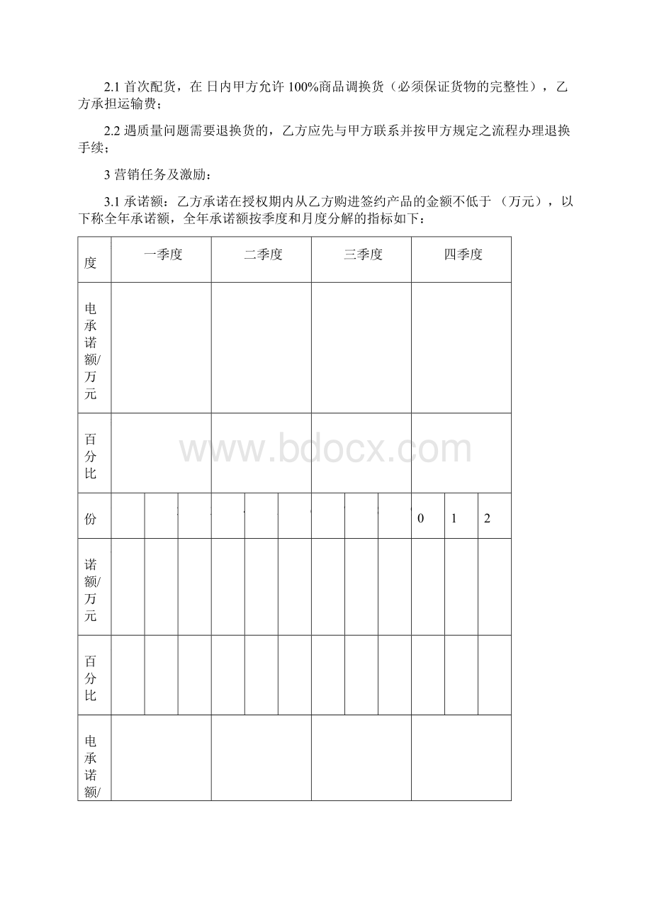 加盟店合作协议书.docx_第3页