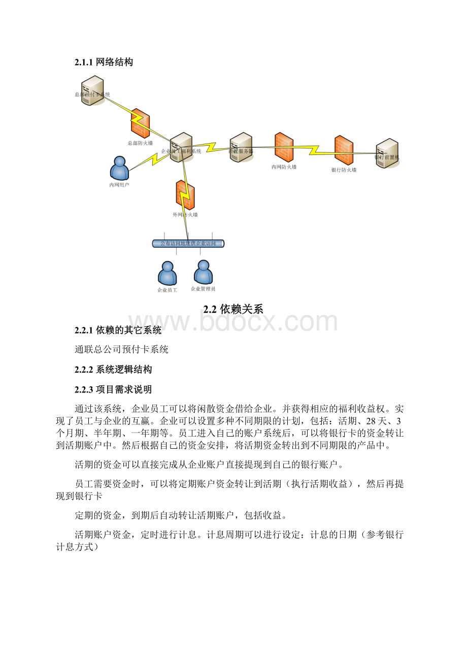 企业员工福利管理系统总体设计方案.docx_第3页