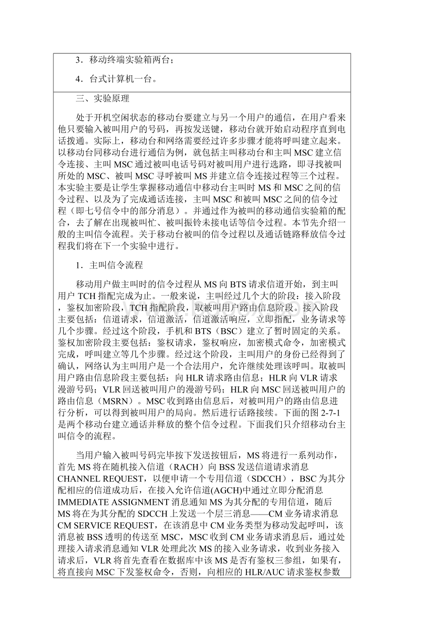 移动台主叫和被叫实验.docx_第2页