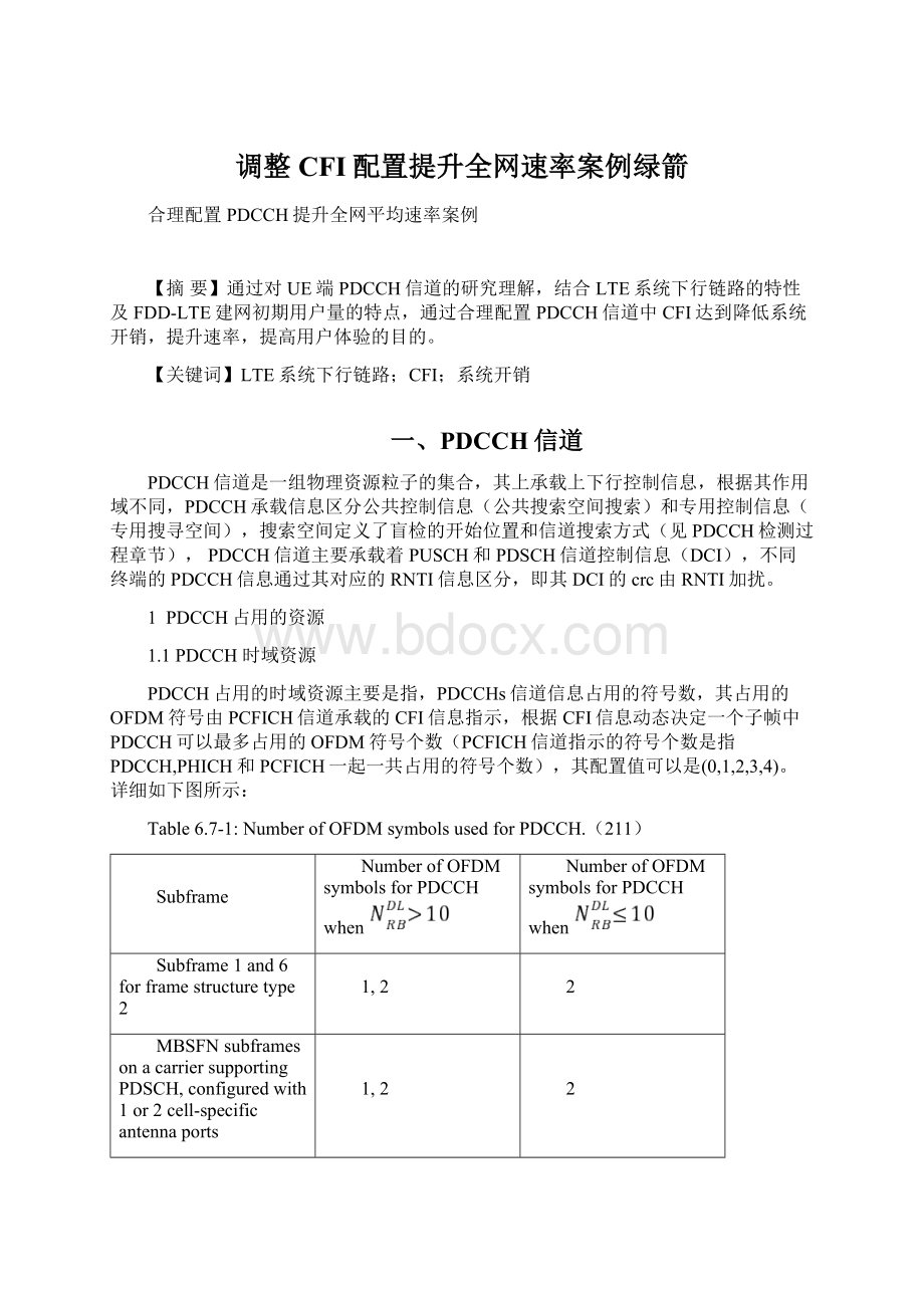 调整CFI配置提升全网速率案例绿箭.docx_第1页