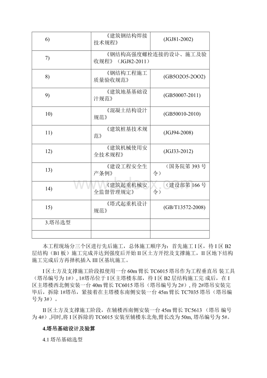 塔吊基础施工方案含塔吊基础验算.docx_第2页