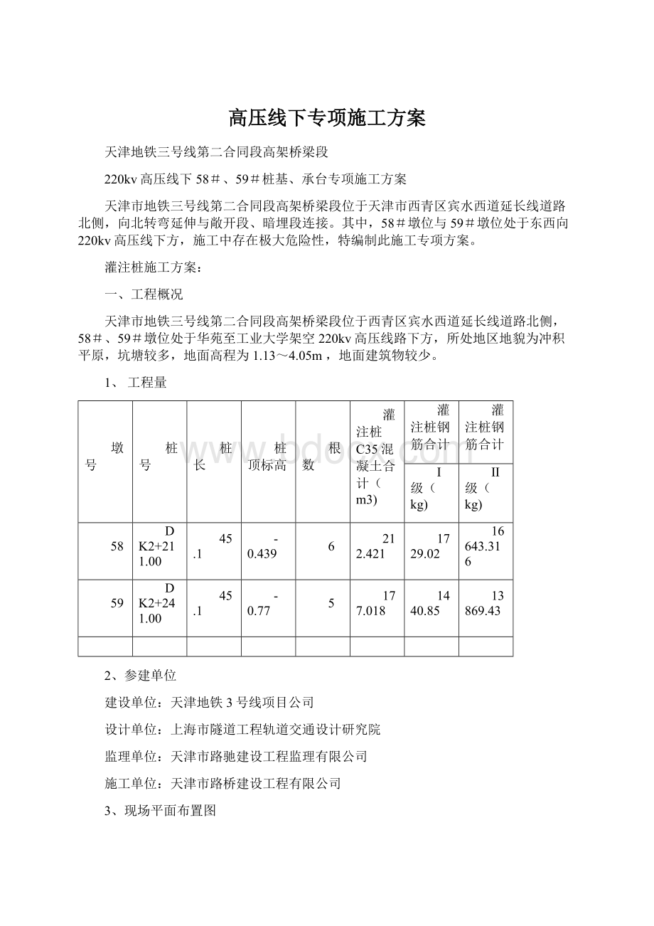 高压线下专项施工方案.docx